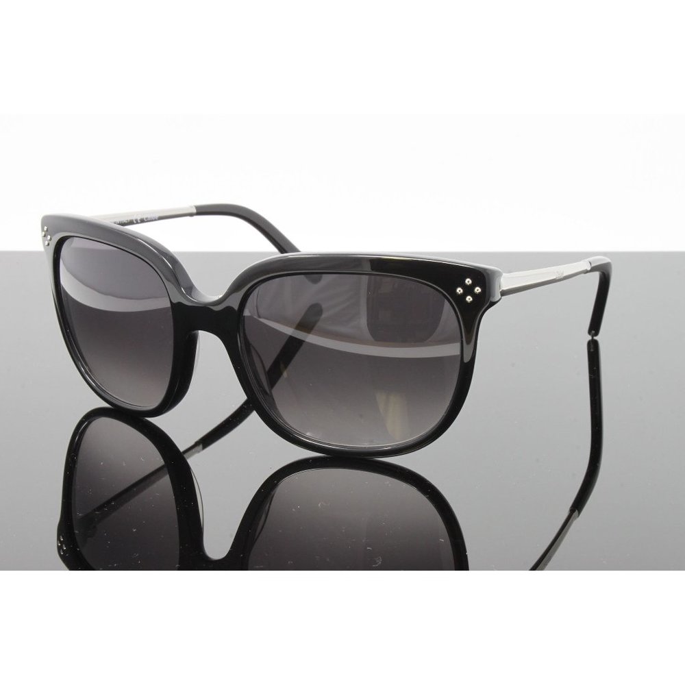 Chloe Sunglasses Women's Square CE642S 023 Black 55mm Grey Gradient Lens NEW!